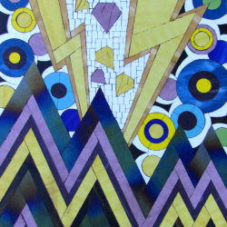 Glass Mosaic Art 36" X 48"