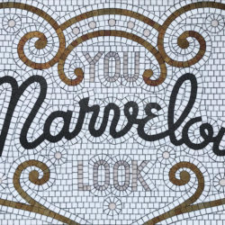 you look marvelous custom mosaic design by allison eden studios