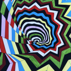 mosaic stained glass artwork color vortex allison eden