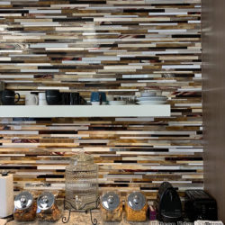 stained glass mosaic tile kitchen backsplash
