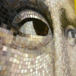 mona lisa la gioconda mosaic stained glassartwork