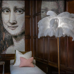 Elsa Soyars by alan barry photography stained glass mosaic mona lisa